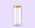 16oz Glass Tumbler (This Is NOT A Snow Globe)