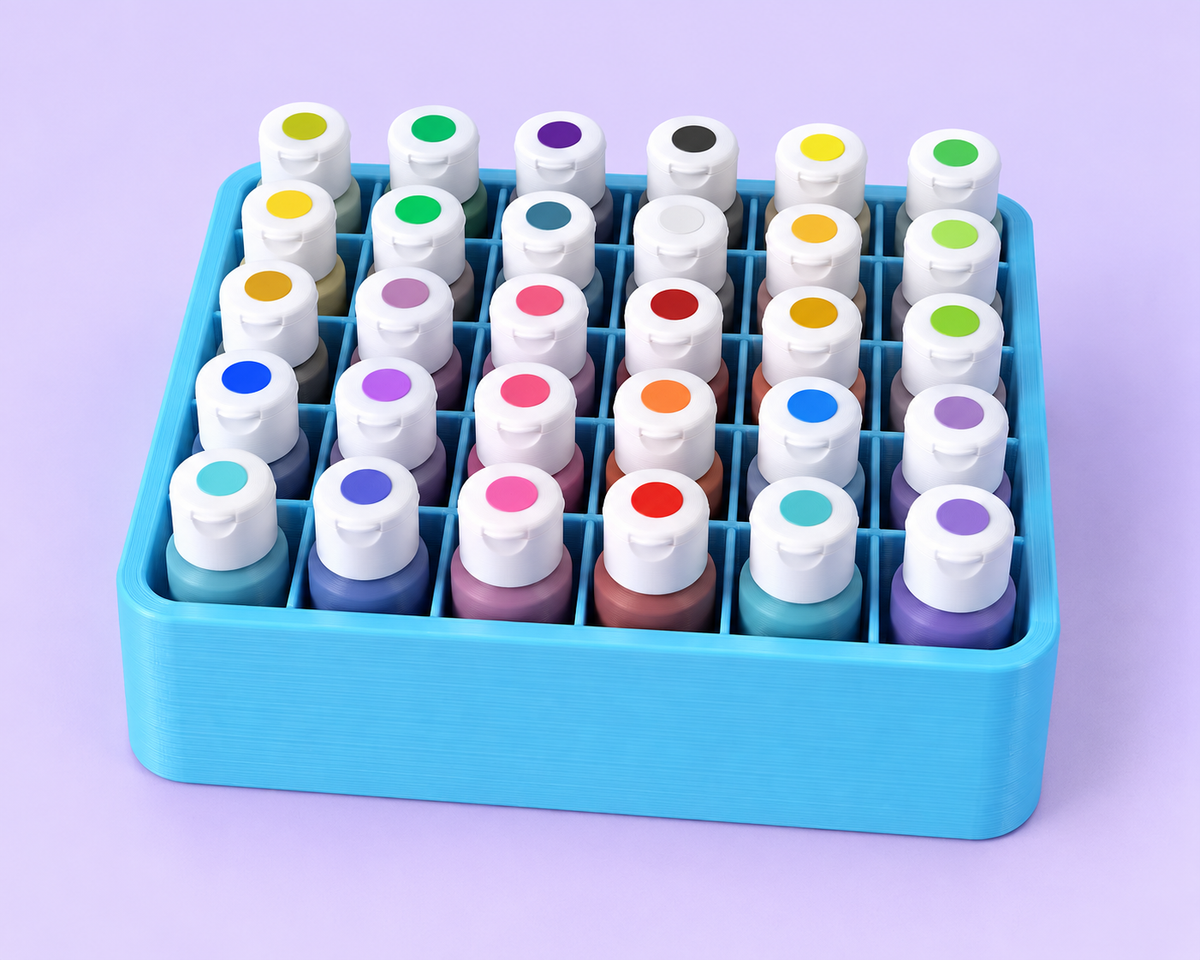 30 Slot Gel Food Coloring Or Alcohol Ink Caddy