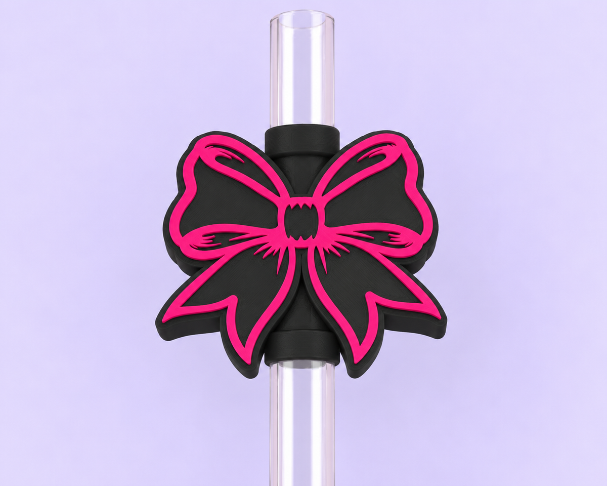 Bow Straw Topper