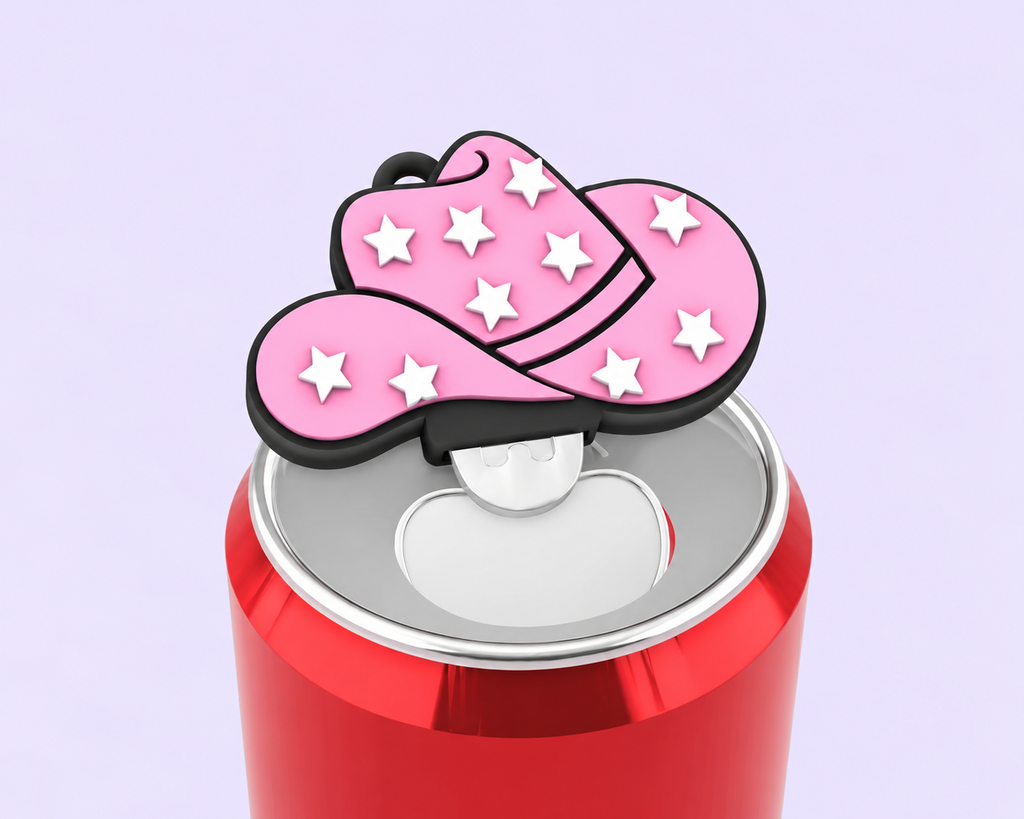 Cowboy Hat Keychain Can Opener