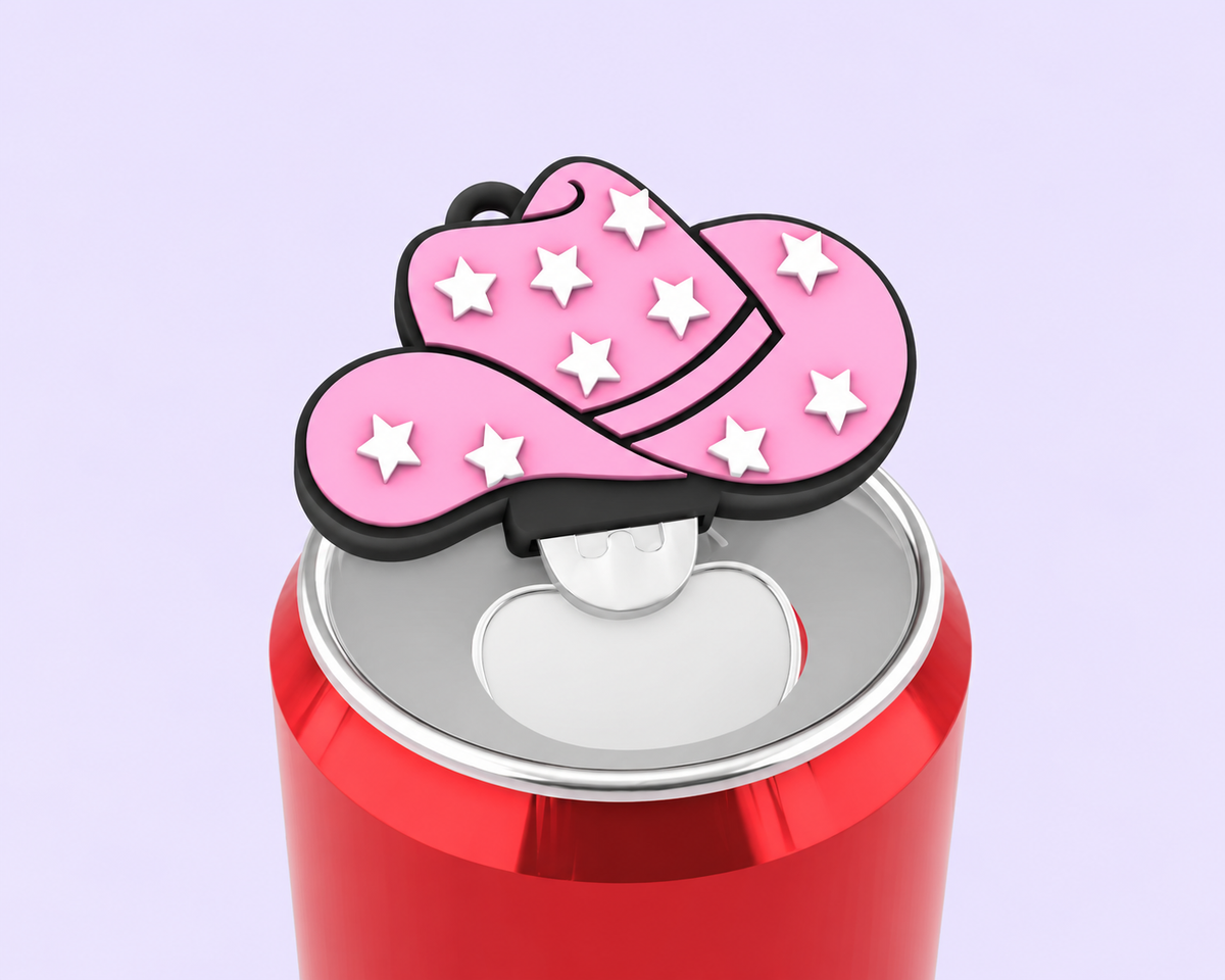 Cowboy Hat Keychain Can Opener