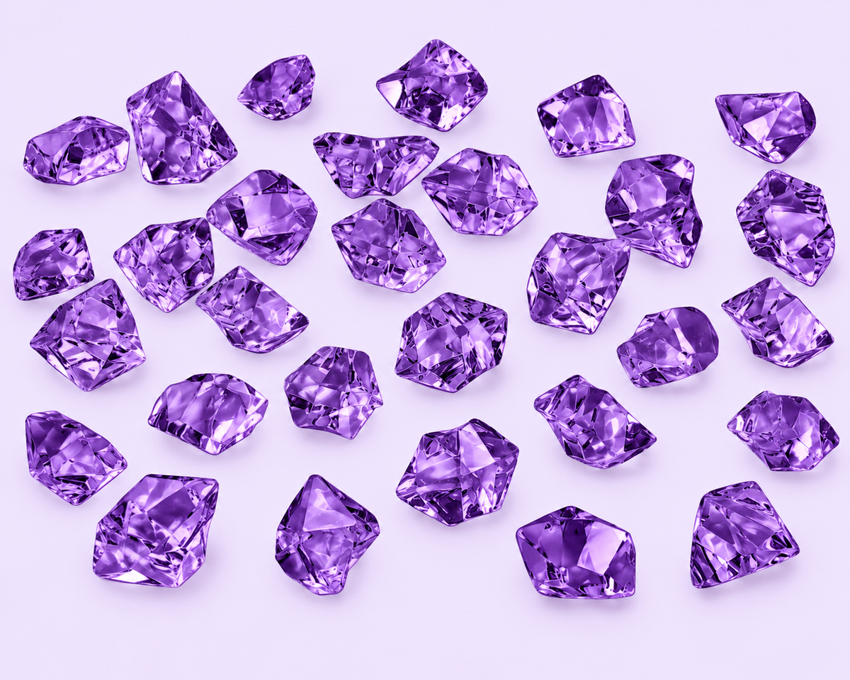 Ice Cubes for Tumblers and Crafts