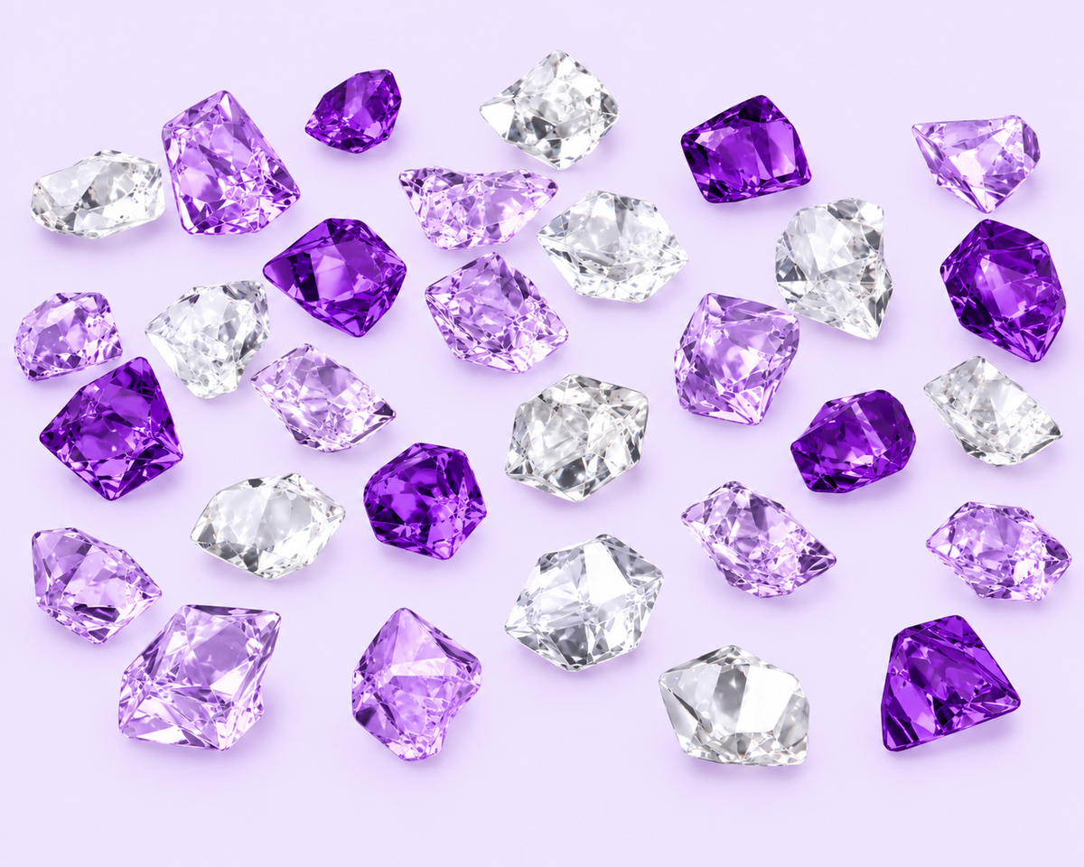 Ice Cubes for Tumblers and Crafts