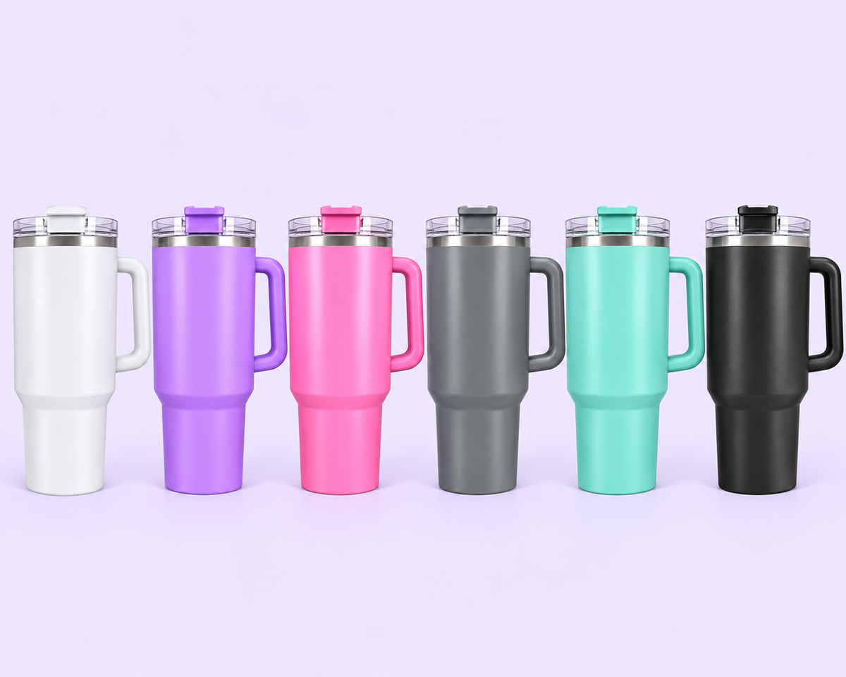 40oz Colored Stainless Steal Tumbler