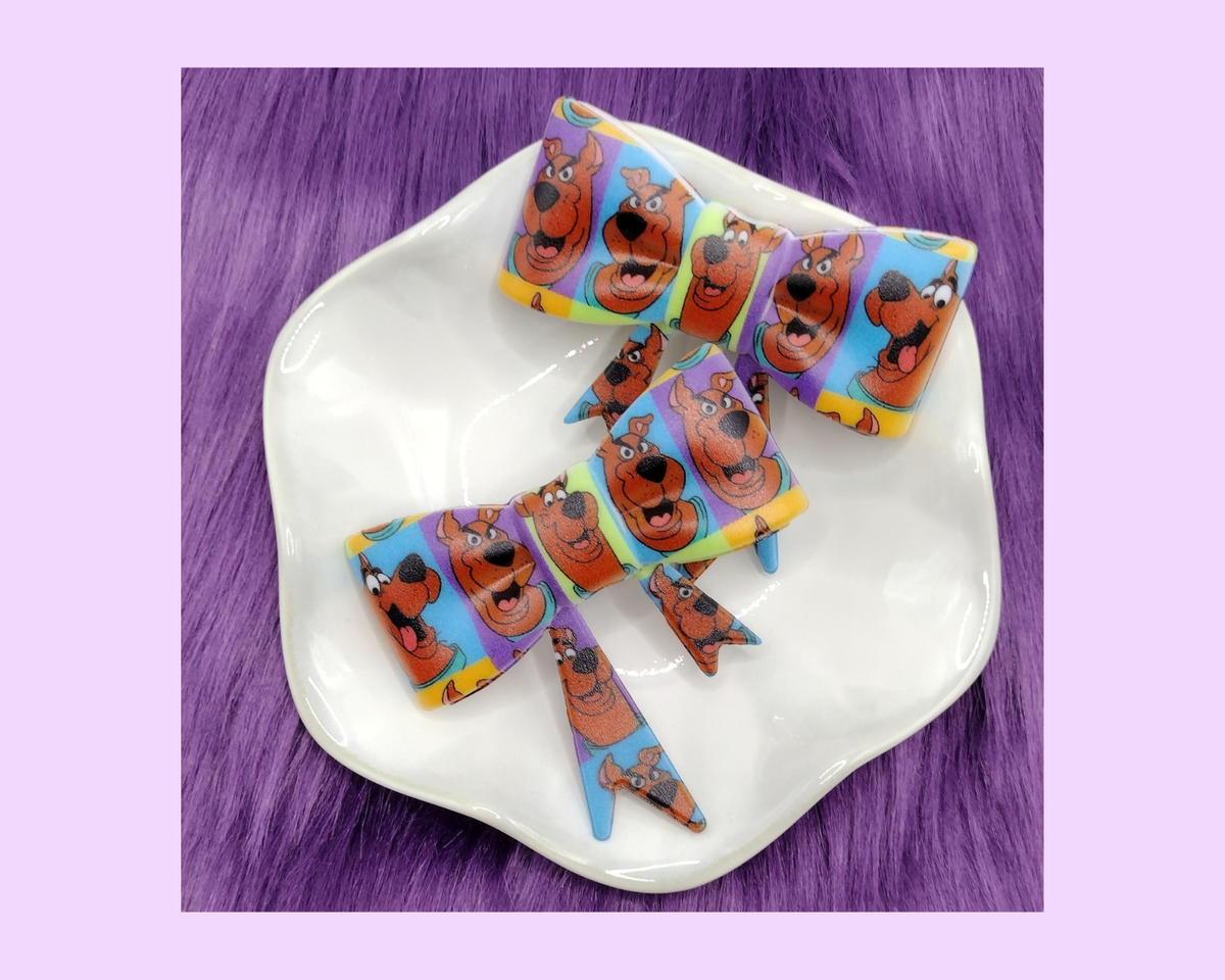 Scooby Bow Straw Topper