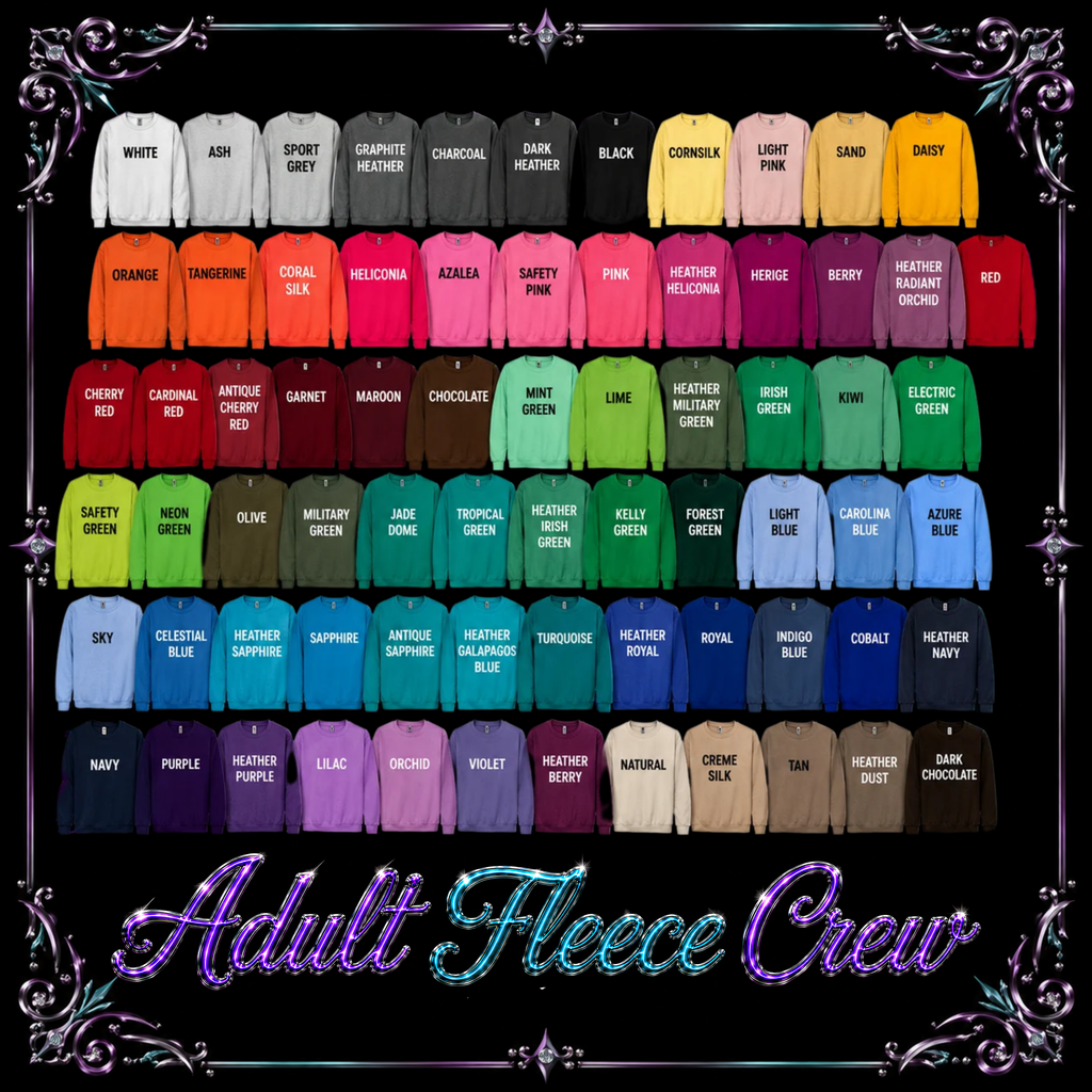 Adult Gildan Fleece Crew