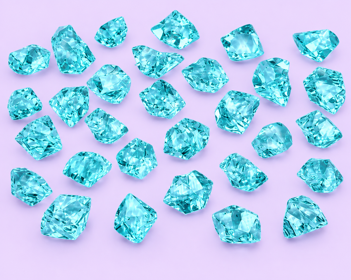 Ice Cubes for Tumblers and Crafts