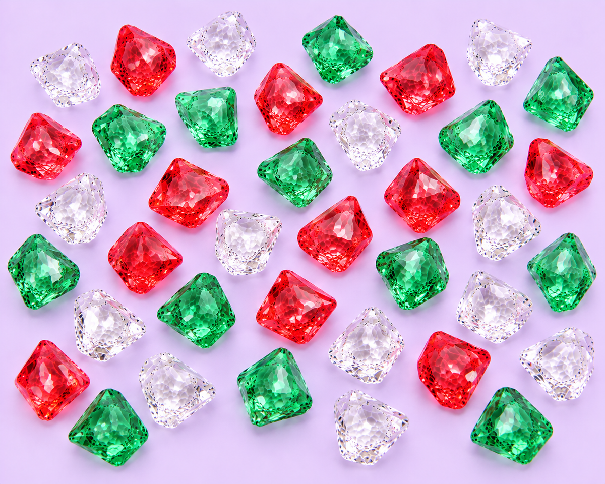Ice Cubes for Tumblers and Crafts