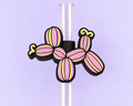 Balloon Dog Straw Topper